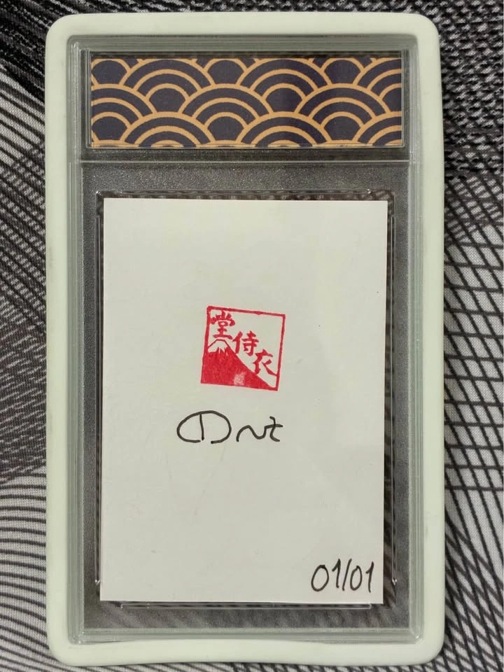 Original 1/1 Ink Sketch Cubone Signed Hand Painted Drawzee Pokem - photo 3