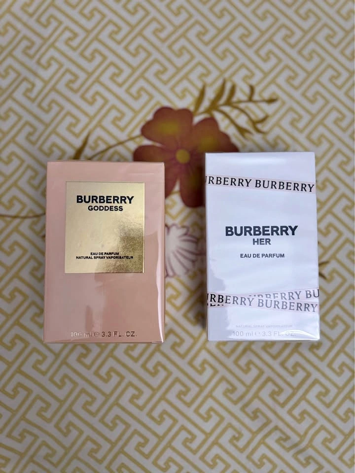 Burberry Perfumes: Burberry Goddess EDP, Burberry Her EDP (BNIB)
