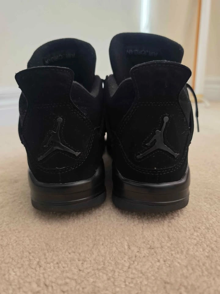 Jordan 4s Black, Size 8 - photo 4