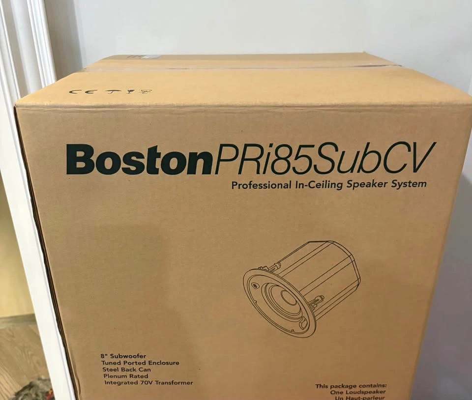 Boston Acoustics PRi85SubCV In-Ceiling Subwoofer