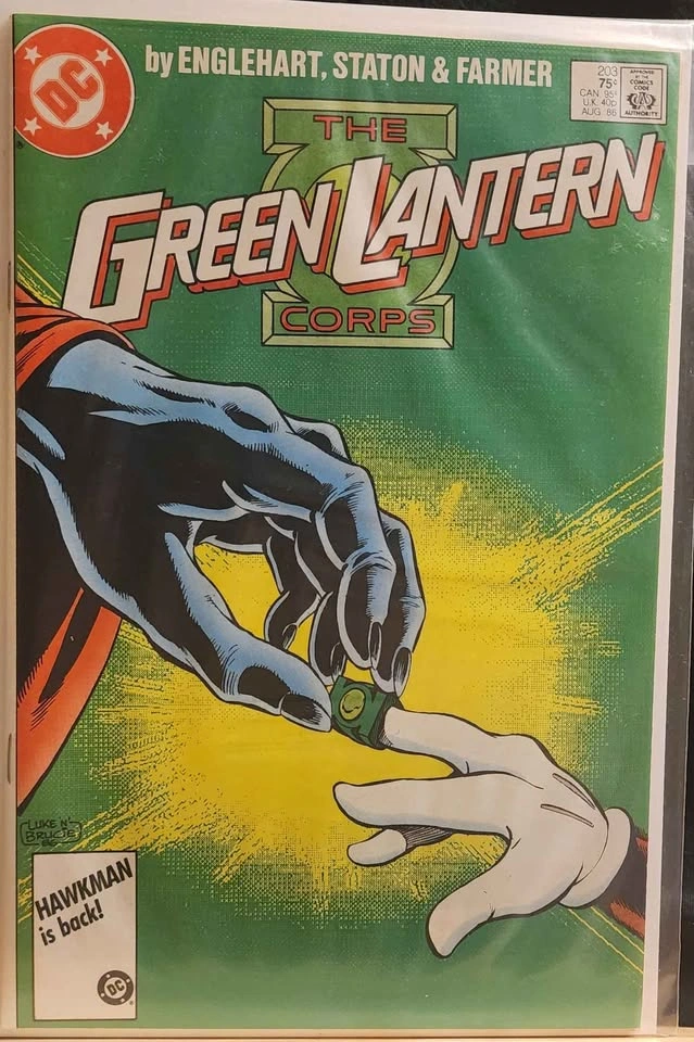 The Green Lantern Corps Comic Books Issues 201, 202, 203 - photo 3