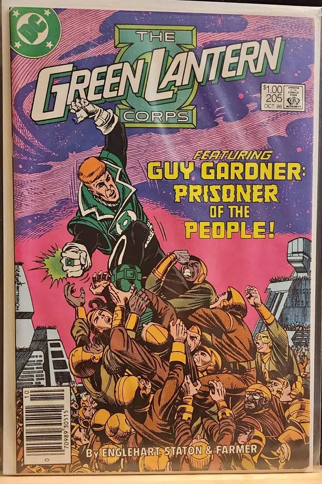 The Green Lantern Corps Comic Books Issues 205, 206, 207