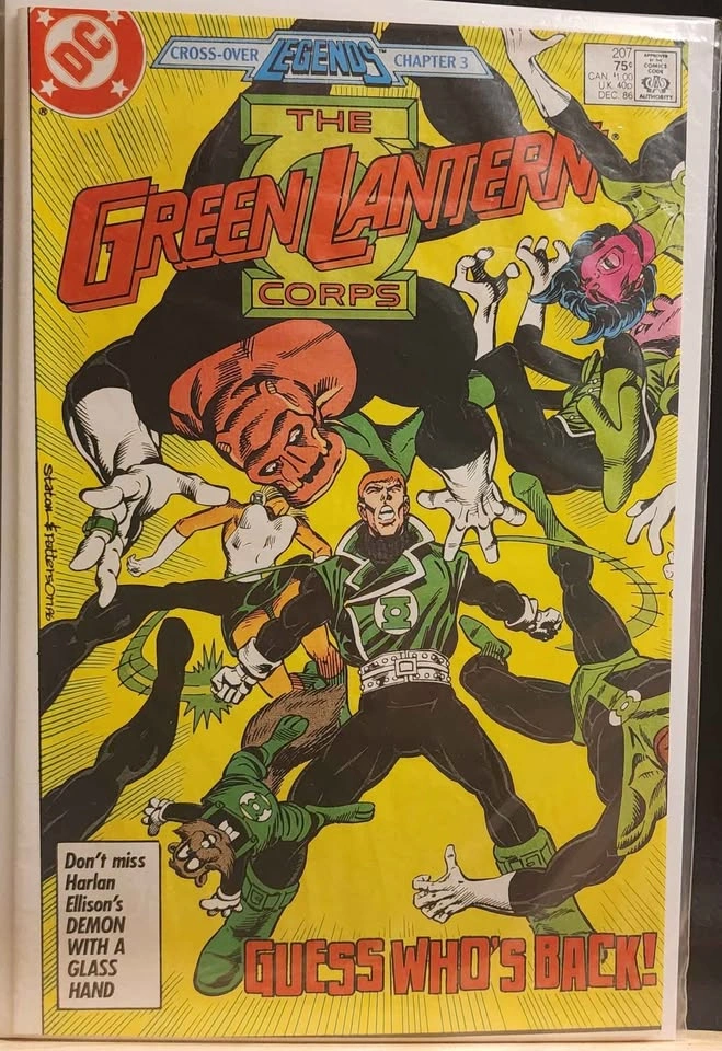 The Green Lantern Corps Comic Books Issues 205, 206, 207 - photo 3