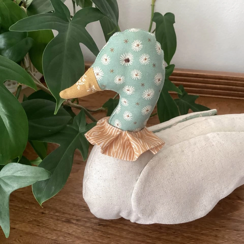 NEW Handmade Fabric Mallard Duck Decoy - photo 3
