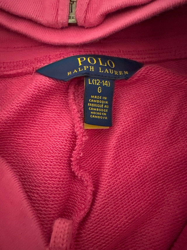 Polo Ralph Lauren Girls Pink Tracksuit - photo 4