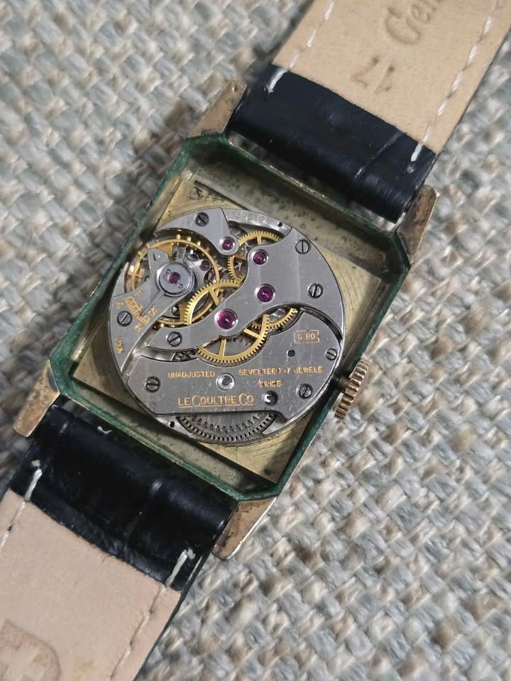 10K Gold Filled Vintage LeCoultre Manual Winding Watch - photo 5