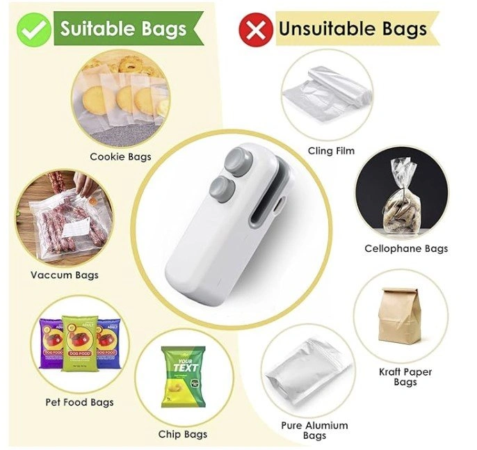 Brand New Rechargeable Bag Sealer & Cutter - photo 5