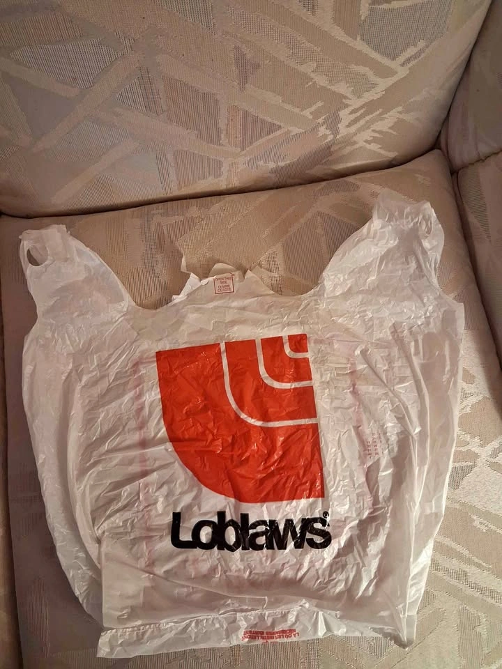 Vintage 1997 Loblaws Plastic Bag