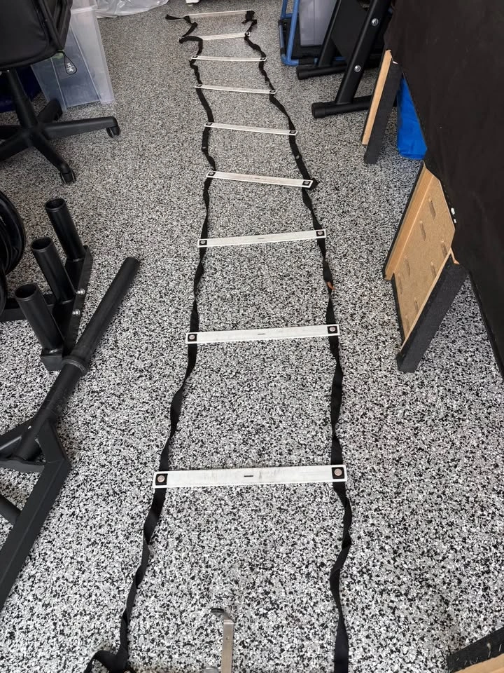 Agility Training Kit – Plyo Box, Ladder, 6 Hurdles, Rope - photo 3