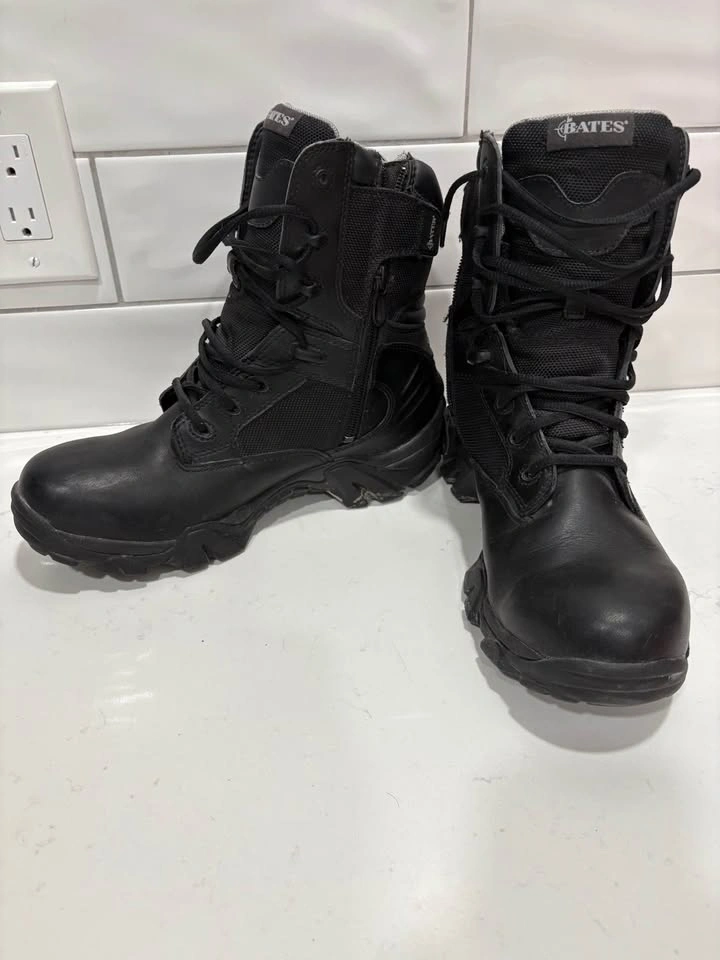 Bates Gore-Tex women’s black boots- size 9.5; 9” high - photo 2