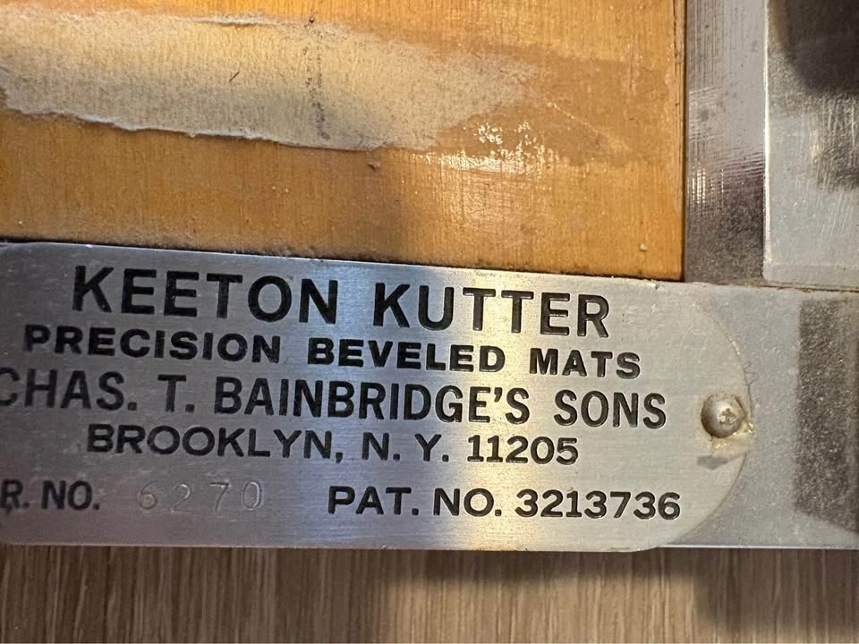 Vintage Keeton Kutter #6270 picture mat cutter - photo 4