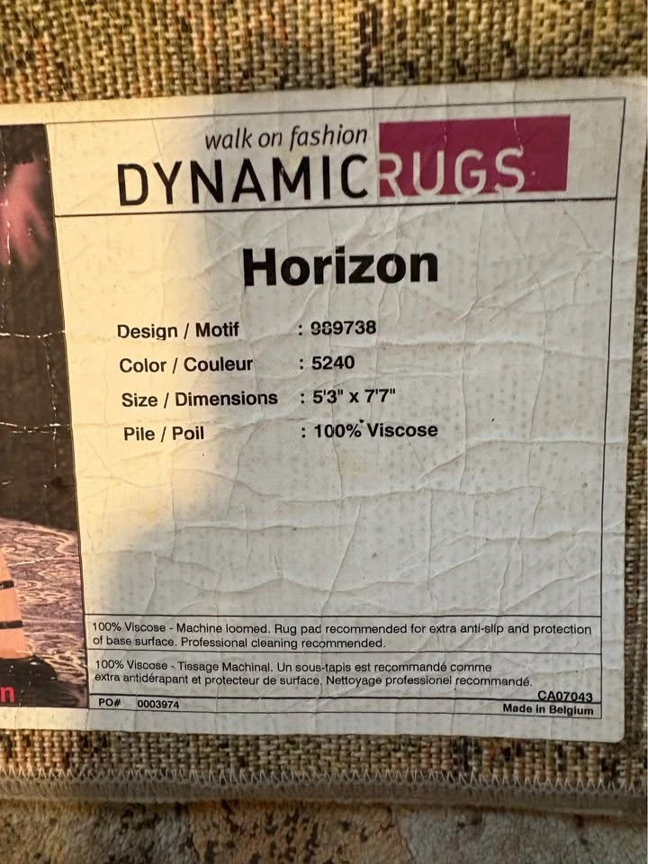 Gorgeous green rug: 5.2’ x 7.5’ - photo 4