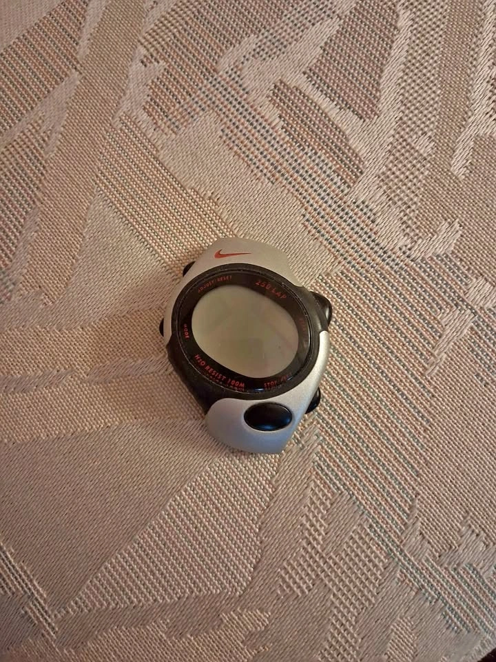 1999 Nike Triax 250 Lap Watch Head - Grey/Black (No Strap)