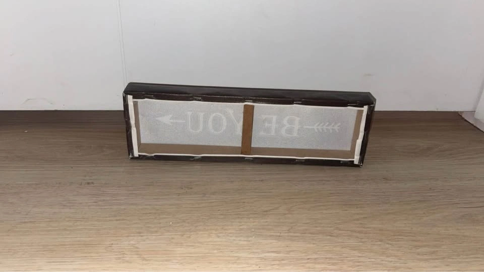 'BE YOU' Canvas Block Sign - photo 2