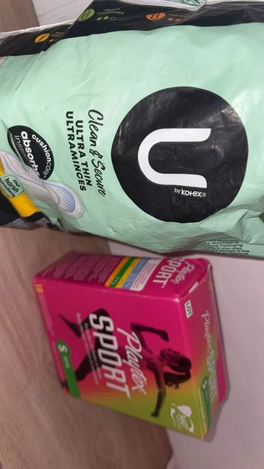 Kotex Pads, Playtex Tampons, and Accessory Bundle - photo 2