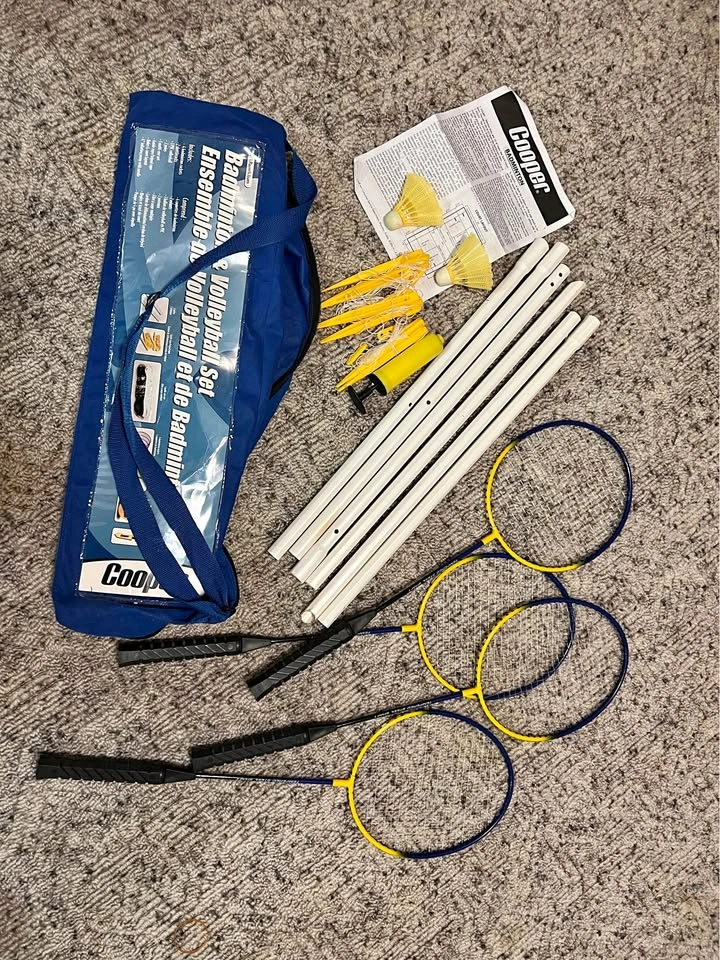 Cooper Badminton & Volleyball Set