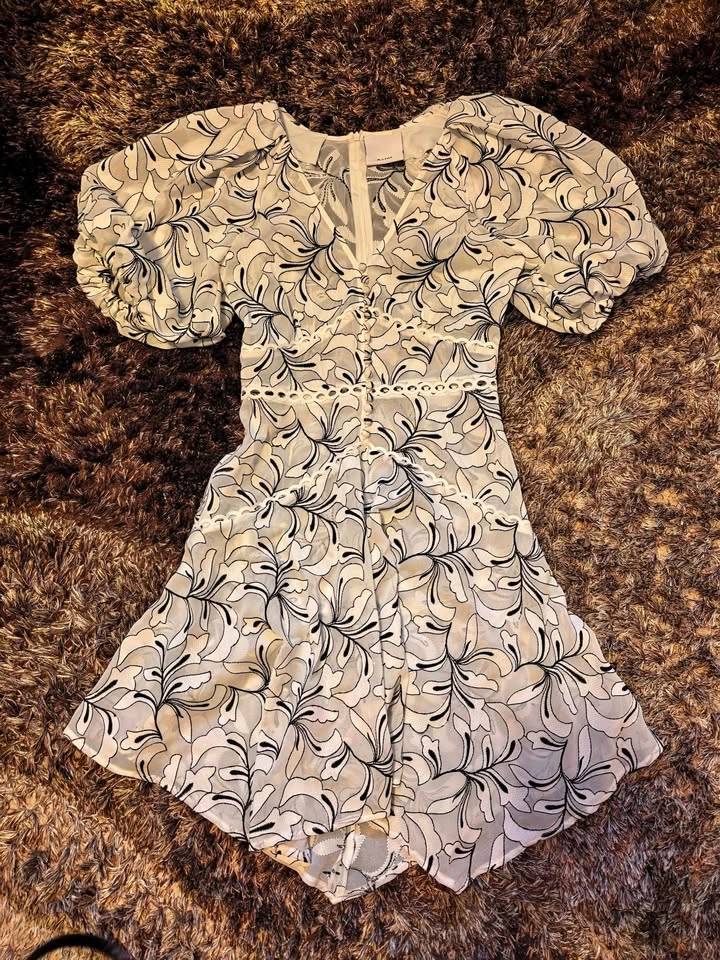 Acler embroidery dress US2
