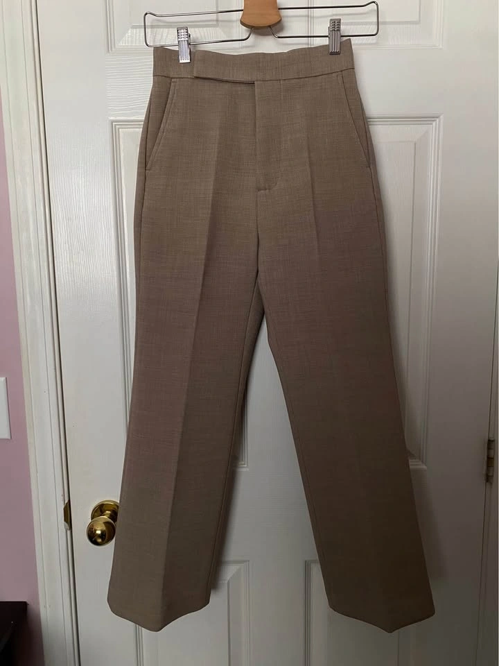 FINE QUALITY Textured trousers XS - photo 3