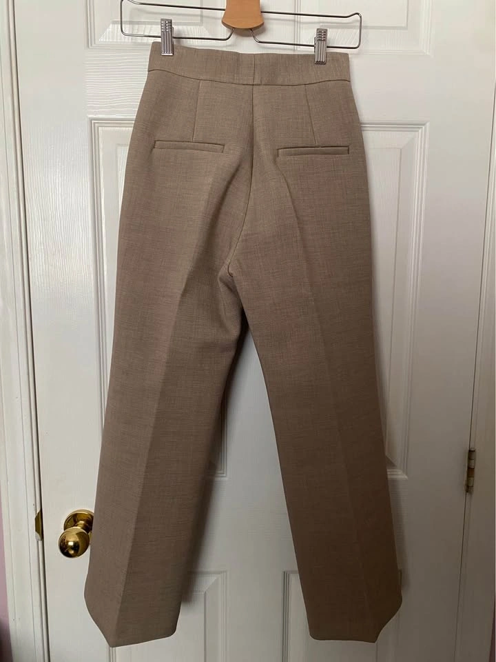 FINE QUALITY Textured trousers XS - photo 4