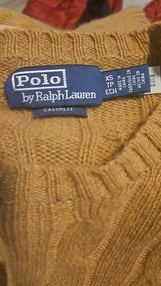 Ralph Lauren Iconic Cableknit 100% Cashmere Sweater - photo 2