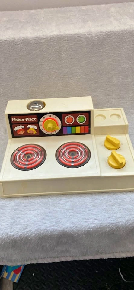 Vintage Fisher-Price Toy Stove