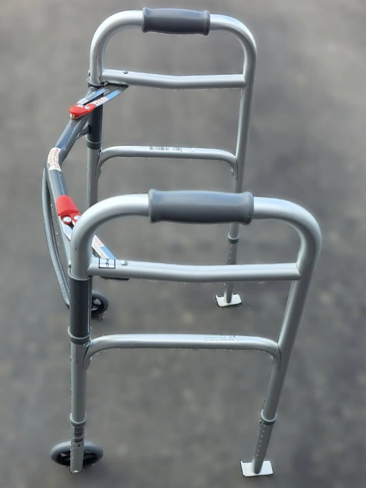 DRIVE MEDICAL Deluxe Two-Button Folding Walker $35 OBO - photo 2