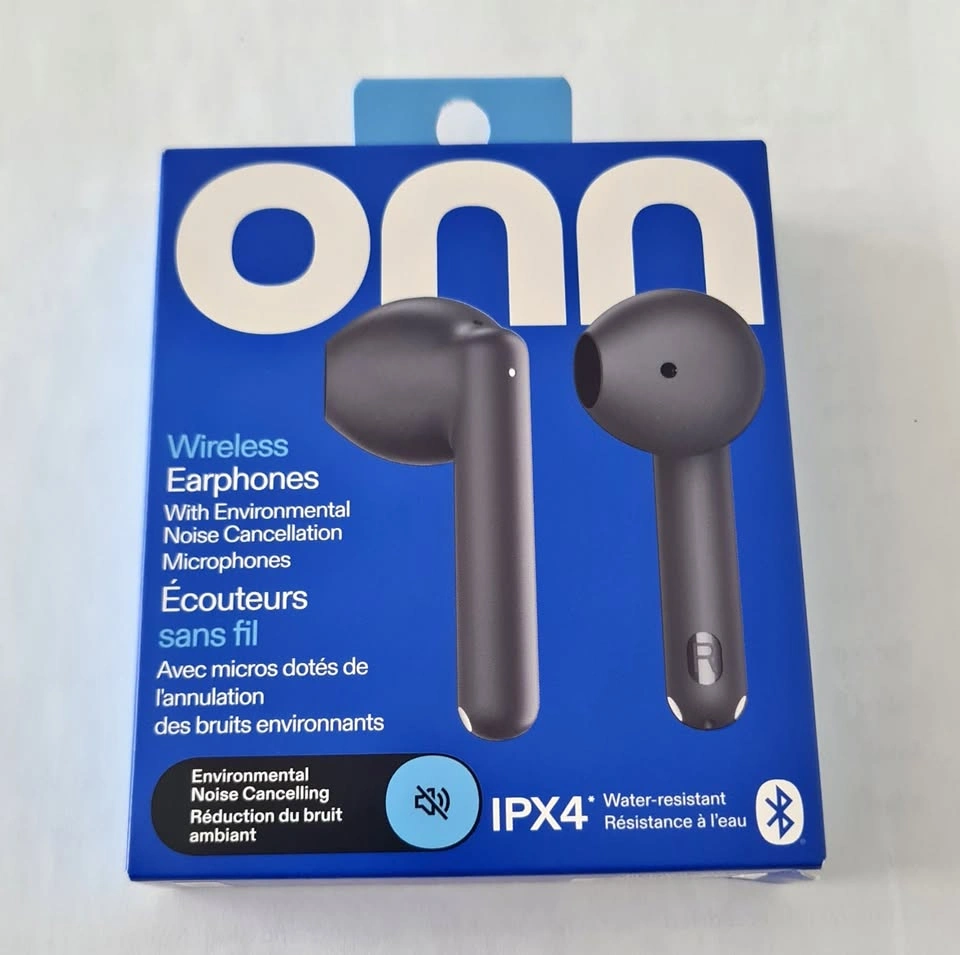 onn Wireless Earphones – Greystone