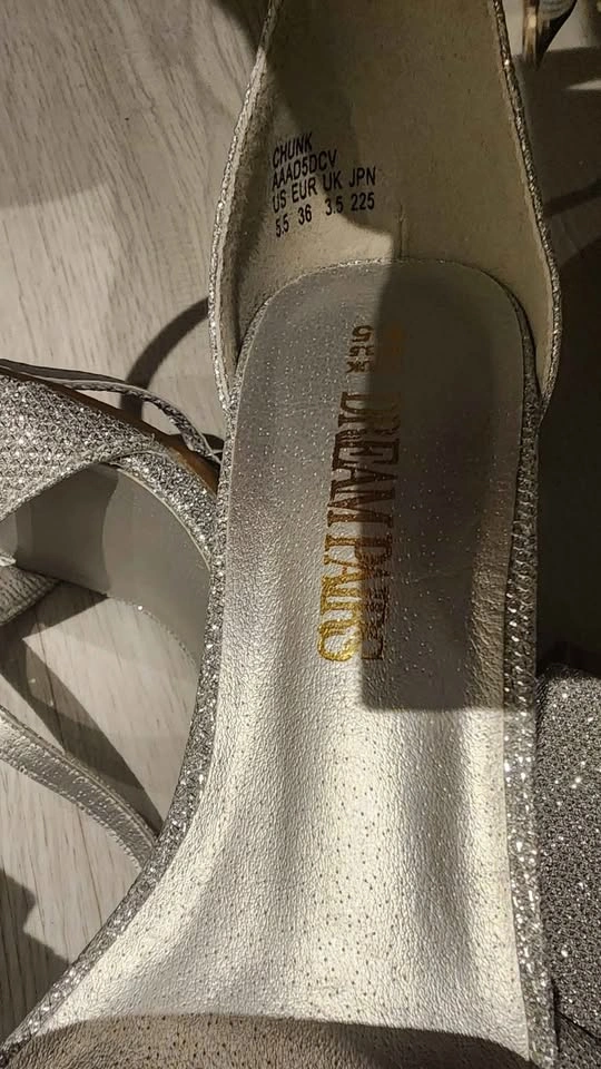DREAM PAIRS Women's Chunk Low Heel Pump Sandals Size 5.5 - photo 4