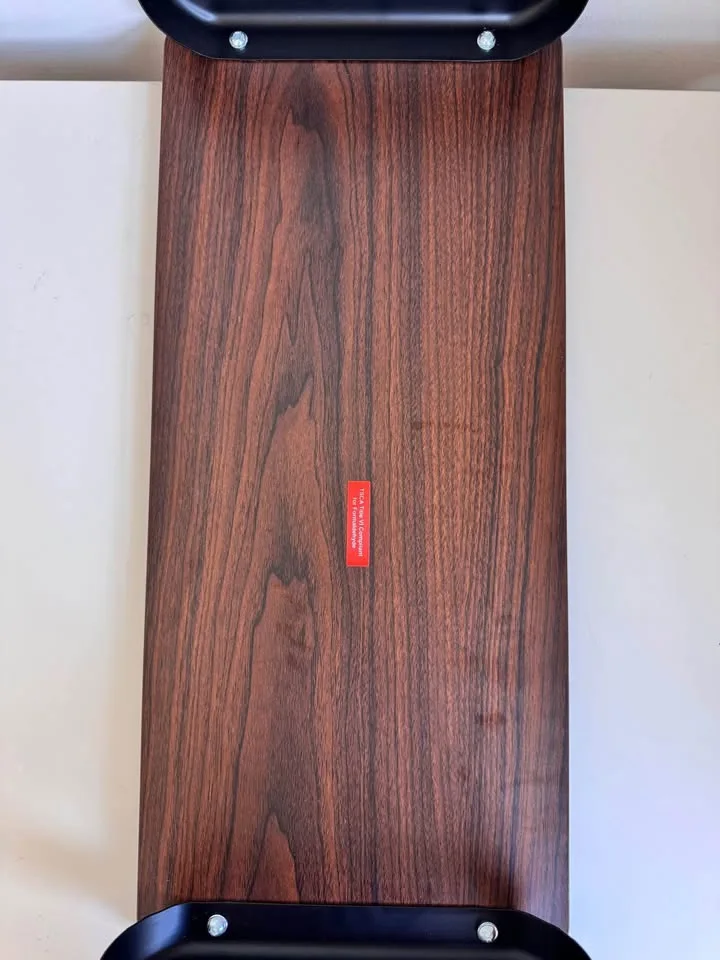 Amazon Basics Wood Monitor Stand, Walnut image indicator(8)