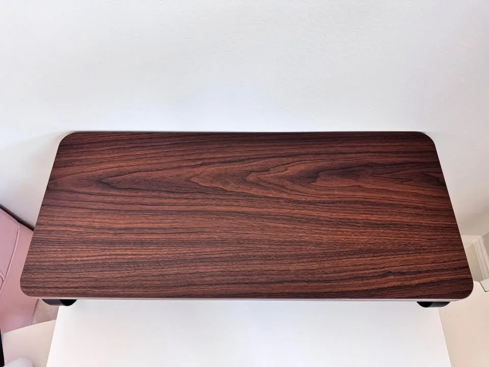 Amazon Basics Wood Monitor Stand, Walnut image indicator(9)