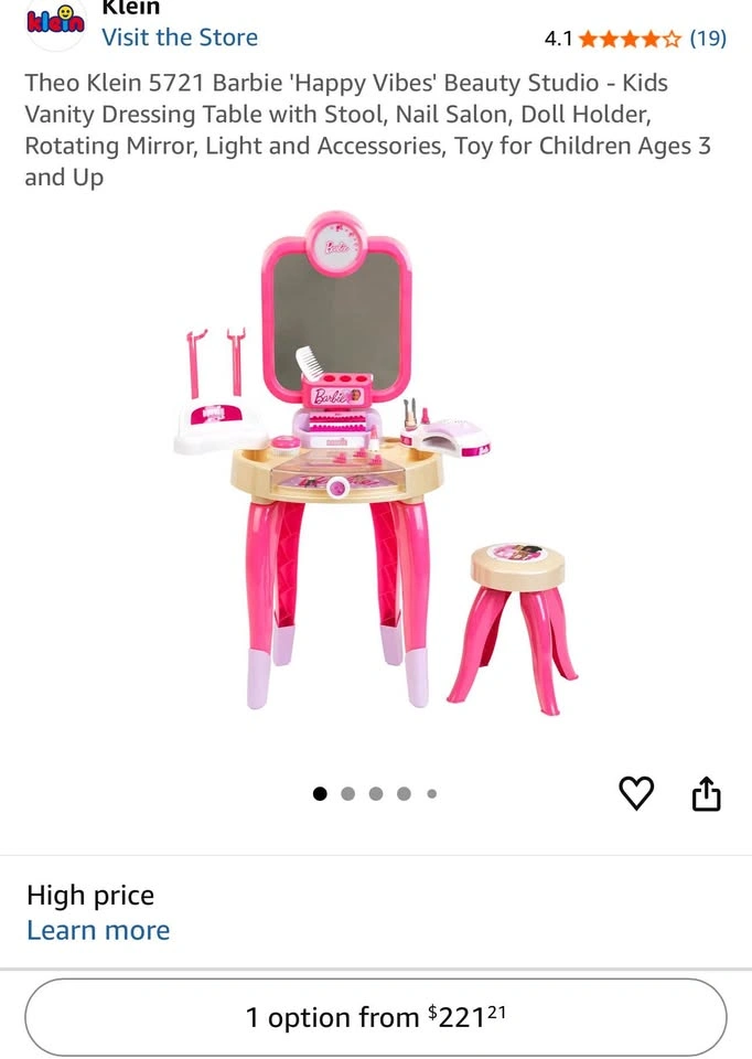 Barbie Beauty Studio with Stool - photo 5