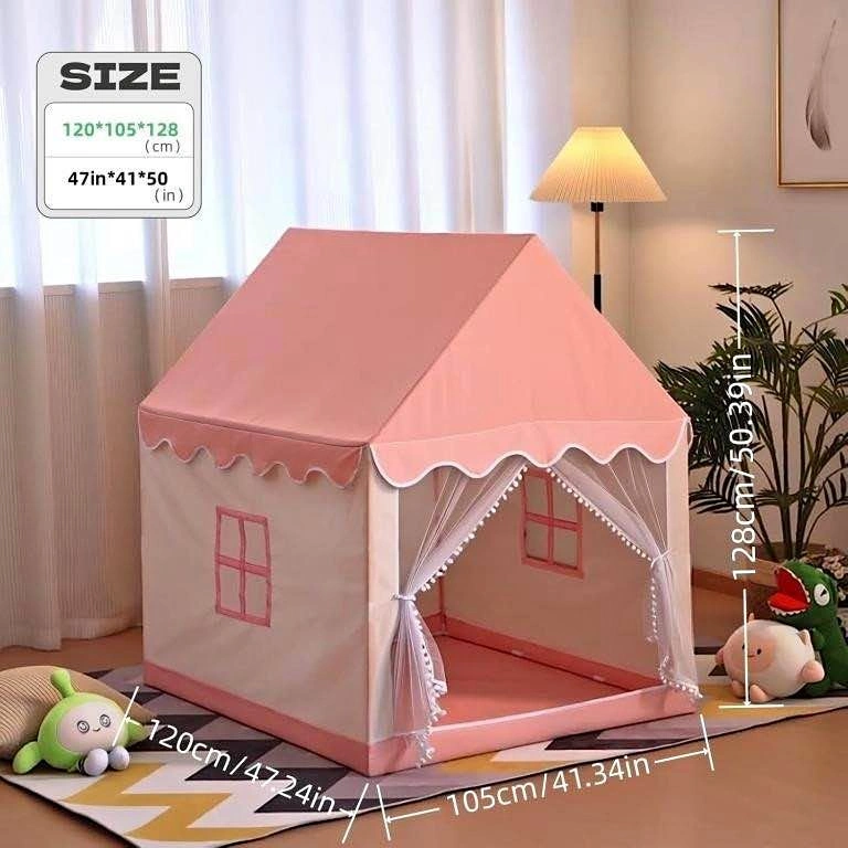 Pink Princess Castle Play Tent