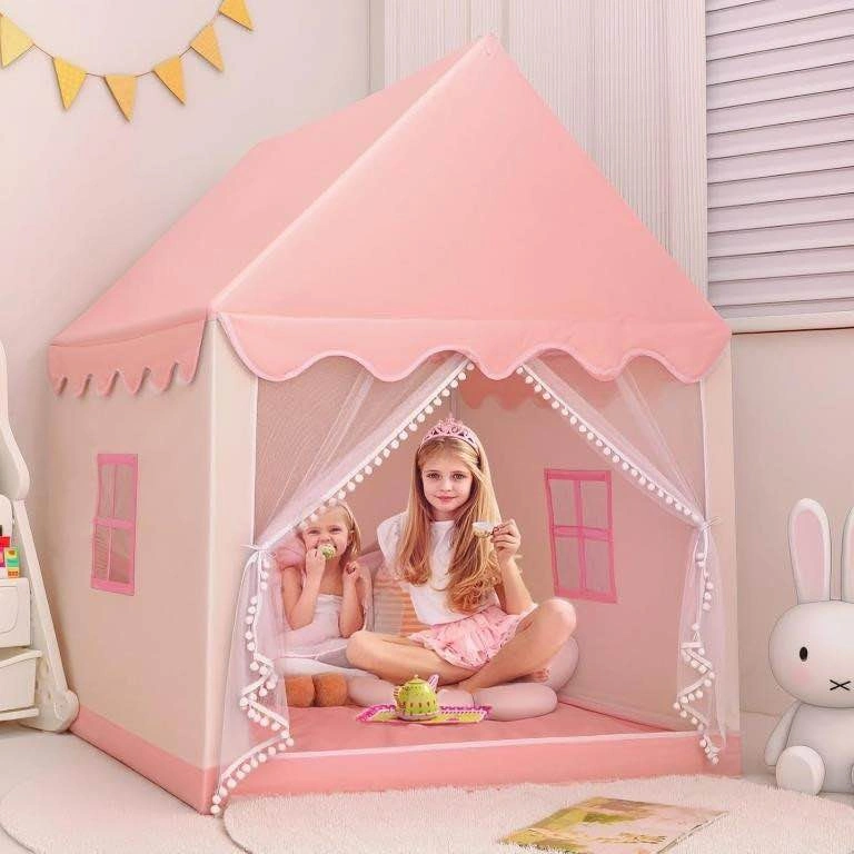Pink Princess Castle Play Tent - photo 2