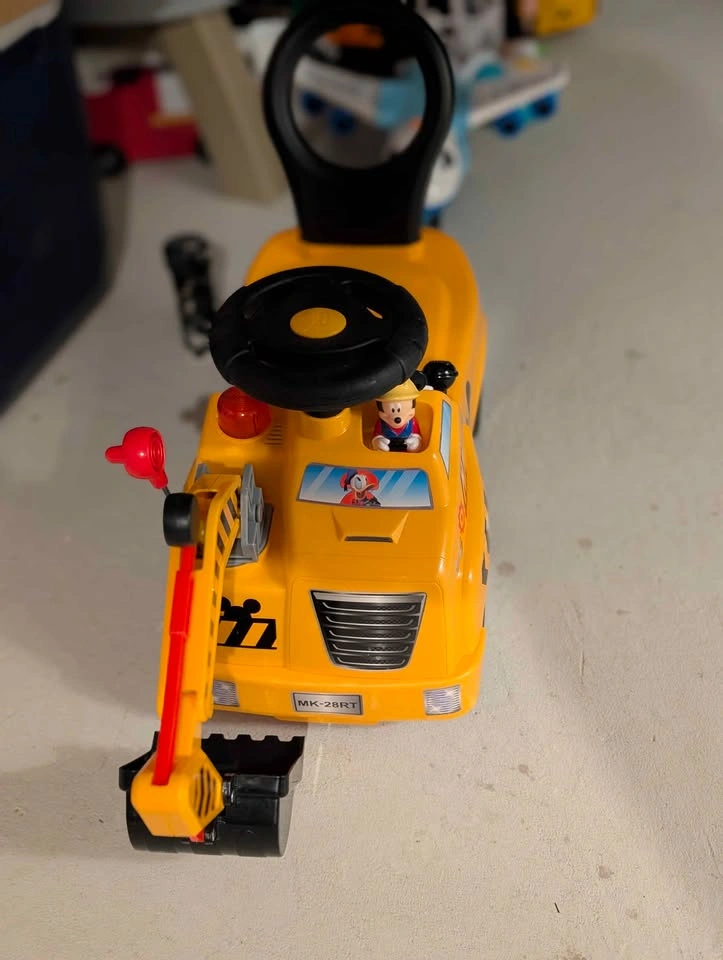 Disney Mickey Activity Crane Ride-On, Toddler Toy with Music - photo 3