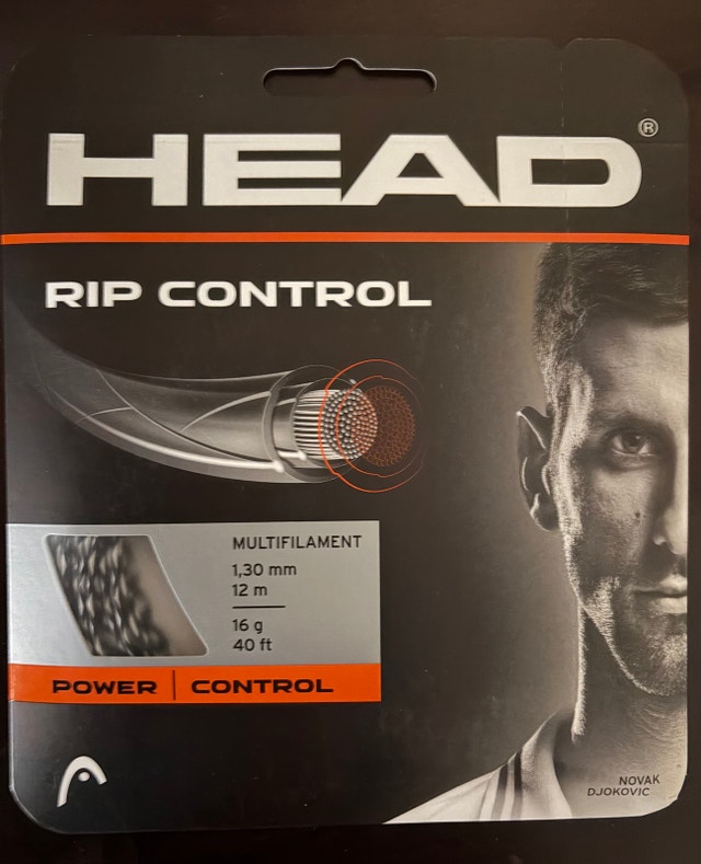 Brand New HEAD RIP Control 16g Tennis Strings (5 packs) - photo 2