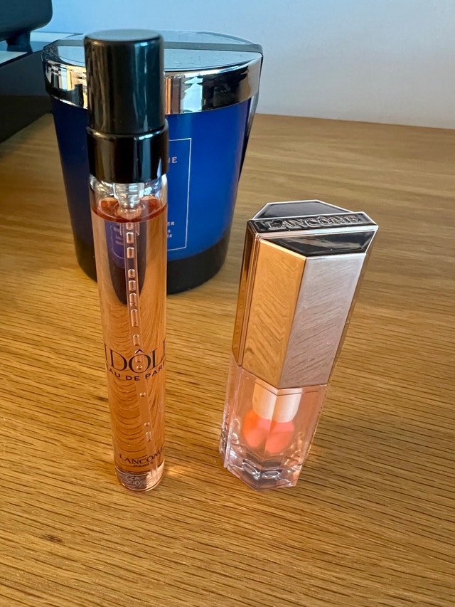 New Lancôme Idôle Perfume + Lip Gloss Bundle