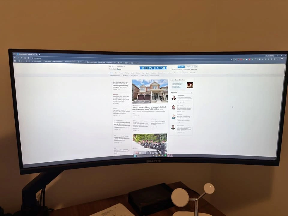 Gigabyte G34WQC 34" Ultrawide Curved 144Hz - Two Available