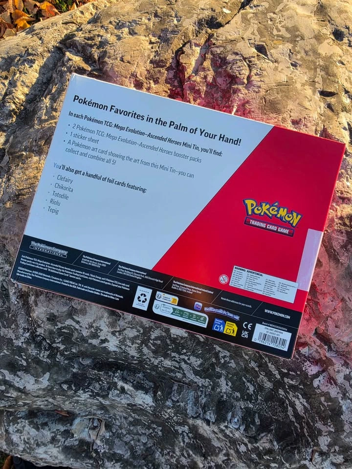 Pokémon TCG Mega Evolution Ascended Heroes 5-Pack Mini Tins - photo 2