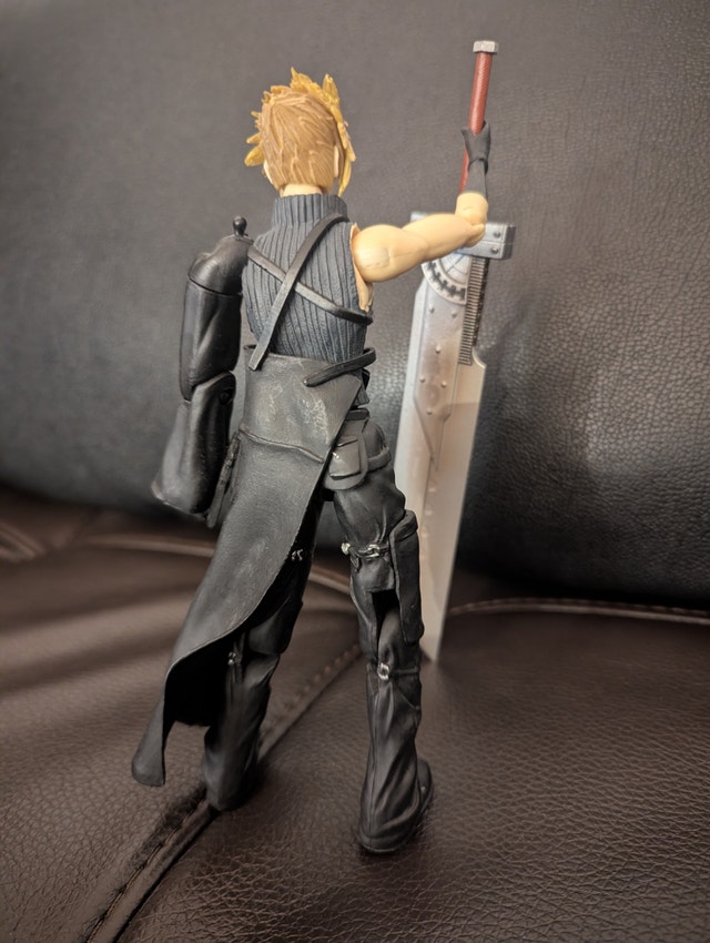 Cloud Strife Final Fantasy 7 Advent Children Figure - photo 3
