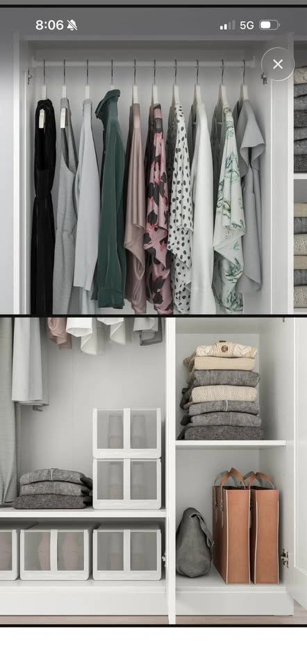 IKEA BRIMNES Wardrobe with 3 doors - photo 3