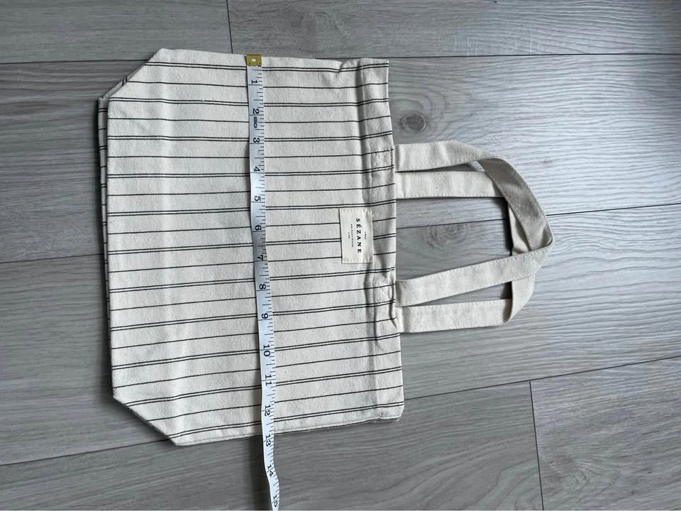 Sézane mini striped tote, free with Sézane purchase - photo 3