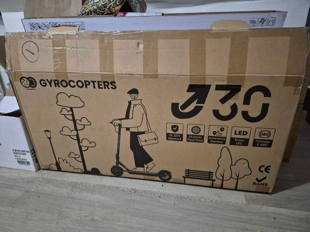 Gyrocopters J30 electric scooter & Gyrocopters Prime Hoverboard - photo 2