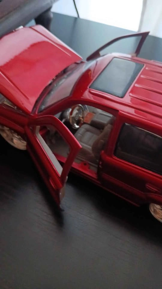 Red Cadillac Escalade Die-Cast Model Car - photo 3