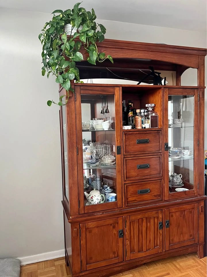 Vintage wooden cabinet