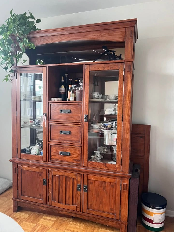 Vintage wooden cabinet - photo 2