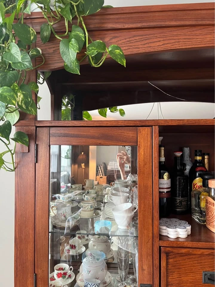 Vintage wooden cabinet - photo 3