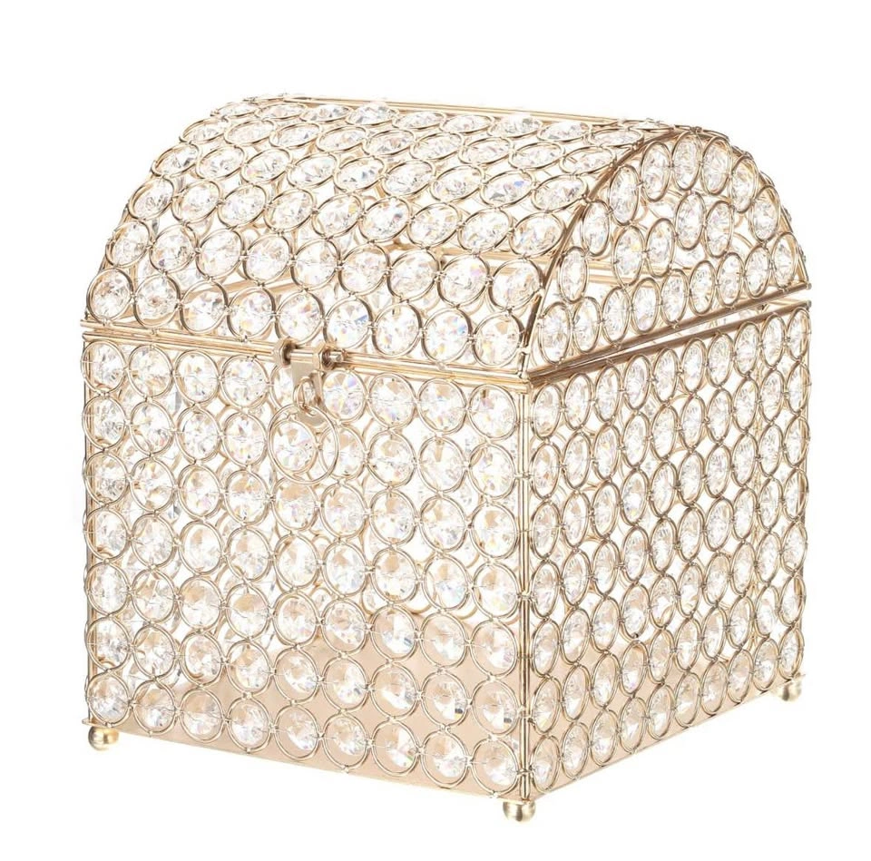 Crystal Card Box for Weddings, Showers, and Events - photo 2