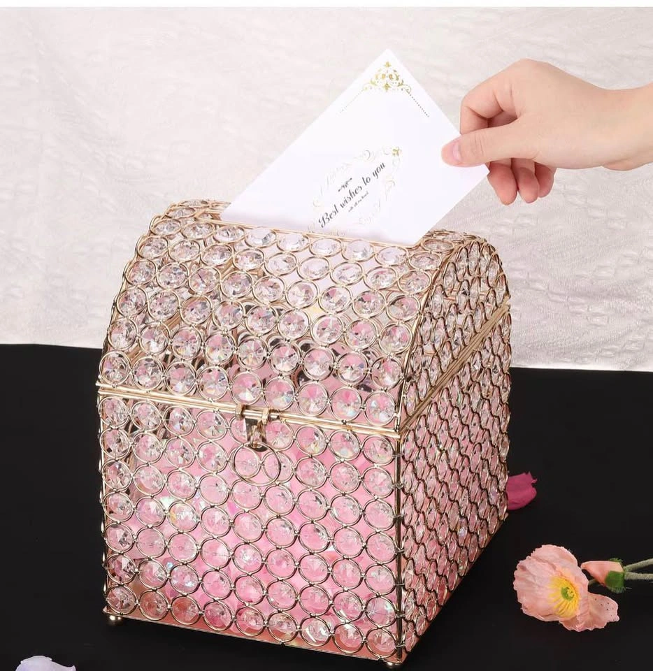 Crystal Card Box for Weddings, Showers, and Events - photo 5