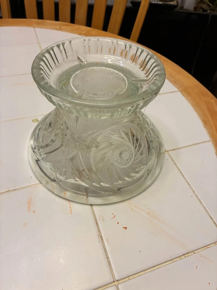 Clear Glass Candy Bowl - photo 5