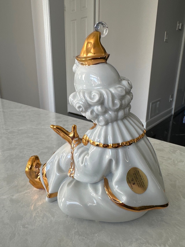 RG Porcellane (Collezione R.G.) Capodimonte Limoges clown figure - photo 5